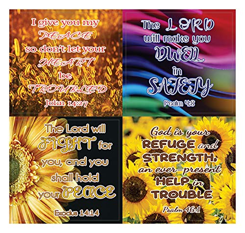 Christian Stickers for Women Series 3 (5-Sheet) - Great Variety Colorful Stickers