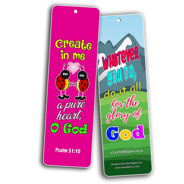 Easy Bible Scriptures for Kids - Colorful