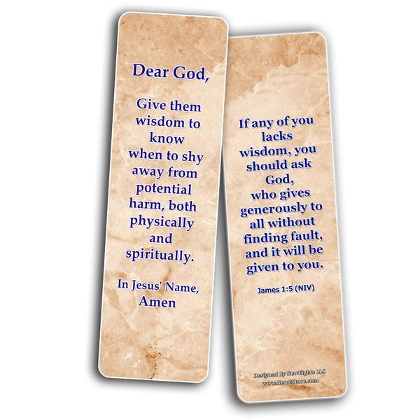 Pray Over Your Children Bookmarks