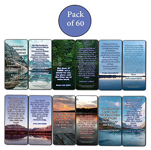 KJV Encouraging Scriptures for Those Overcoming Depression Bookmarks (60-Pack)