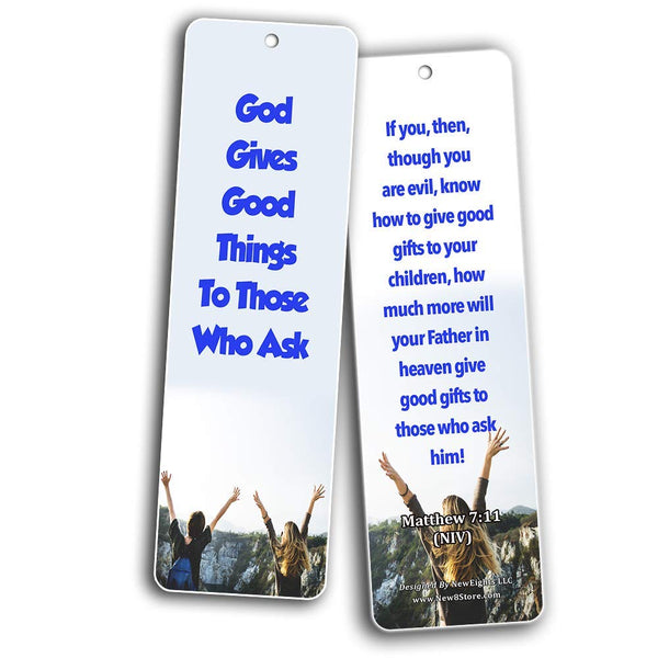 Top Bible Verses on God’s Blessing and Favor On Our Lives Bookmarks