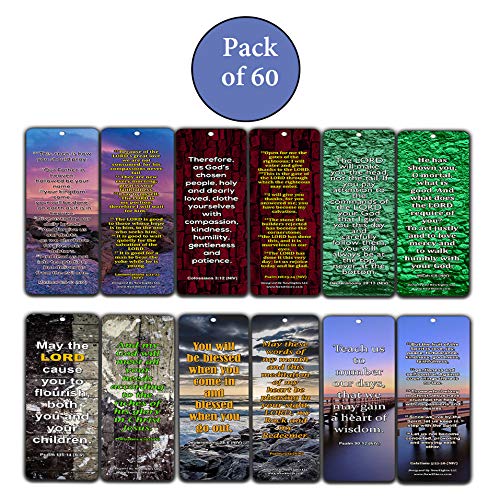 12 Powerful Scriptures to Start Your Day - NIV (60-Pack)