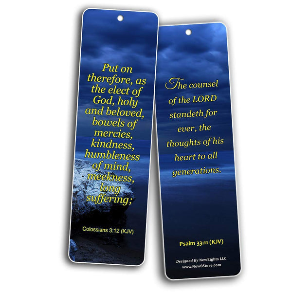 KJV Religious Bookmarks - Bible Verses About God’s Will