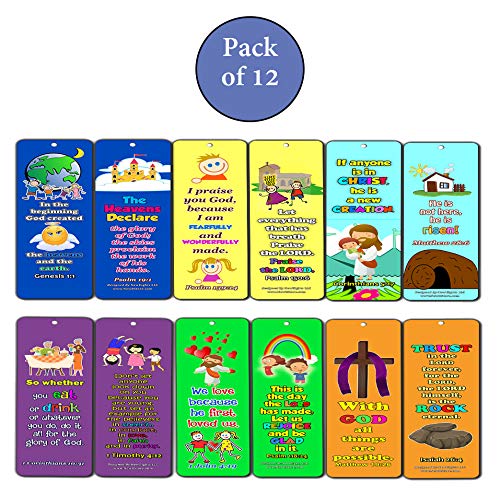 Powerful God Memory Verse Bookmarks