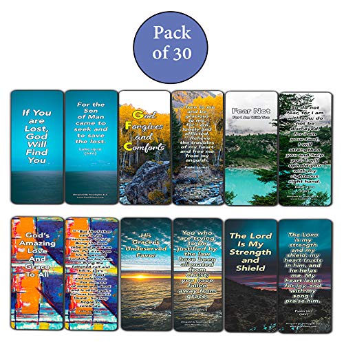 Bible Verses Bookmarks to Comfort You When You Feel Empty and Lost