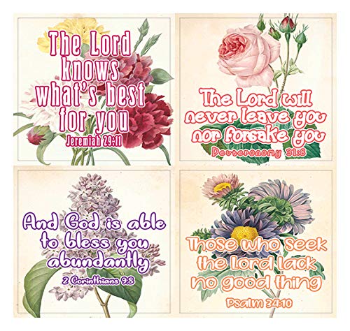 Christian Stickers for Women Series 5 (20 Sheets) - Assorted Mega Pack of Inspirational Stickers