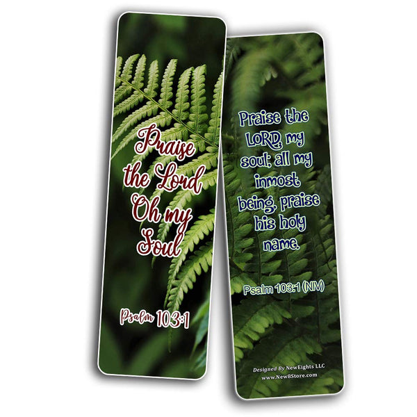 Inspirational Bible Verses about the Soul Bookmarks