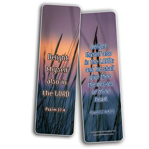 Bible Verses to Soothe Your Soul Bookmarks Cards