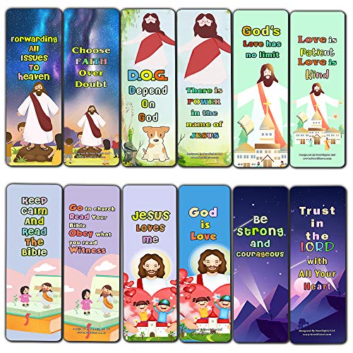Christian Faith Bookmarks for Kids