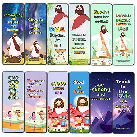Christian Faith Bookmarks for Kids