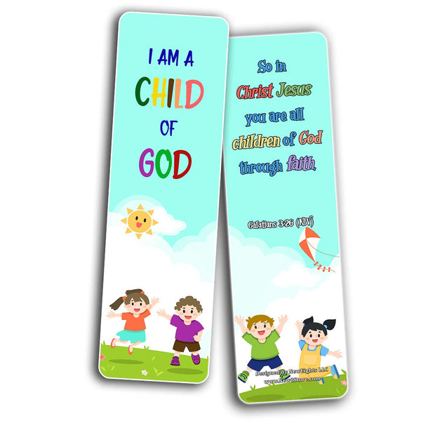 Christian Bookmarks for Kids - Identity in Christ