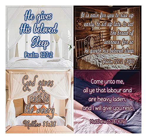 Bible Verses to Help You Sleep Stickers