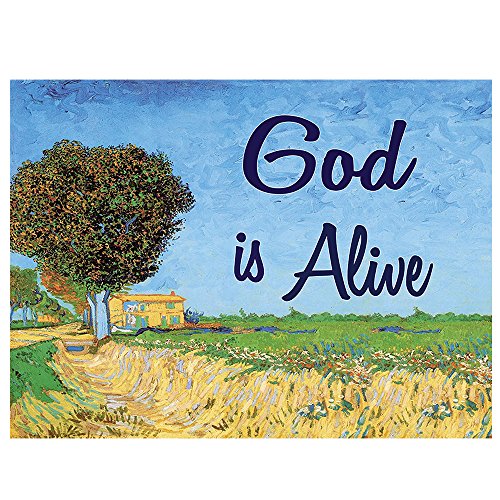 NewEights Christian Inspirational Bible Verses Poster - A3 Size -How Great is Our God Theme - War Room Decor (24 Pack)