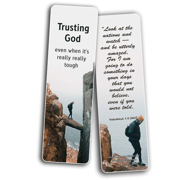 Religious Bookmarks About Waiting on God to Answer Prayer