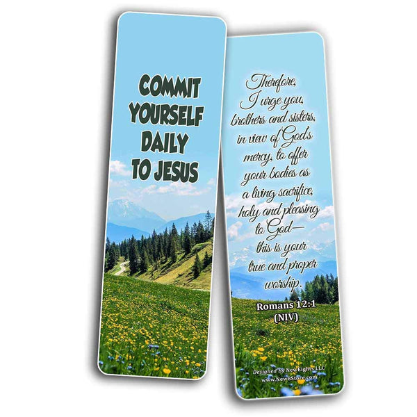 Keys to a Fruitful Life Scriptures Bookmarks