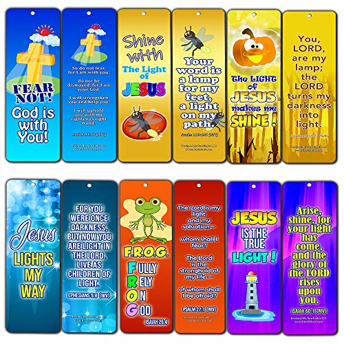 Shine for JESUS Bookmarks (30-Pack) - Buy Variety Bookmarks in Bulk