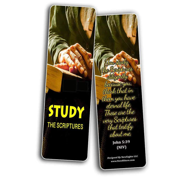 Keys to a Fruitful Life Scriptures Bookmarks