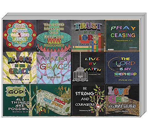 Colorful Bible Verse Stickers