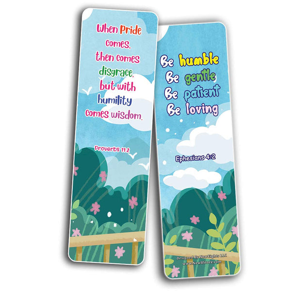 Bible Bookmarks for kids - Character Building Series 2