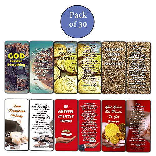 Christian Bookmarks for Biblical Financial Principles Series 2