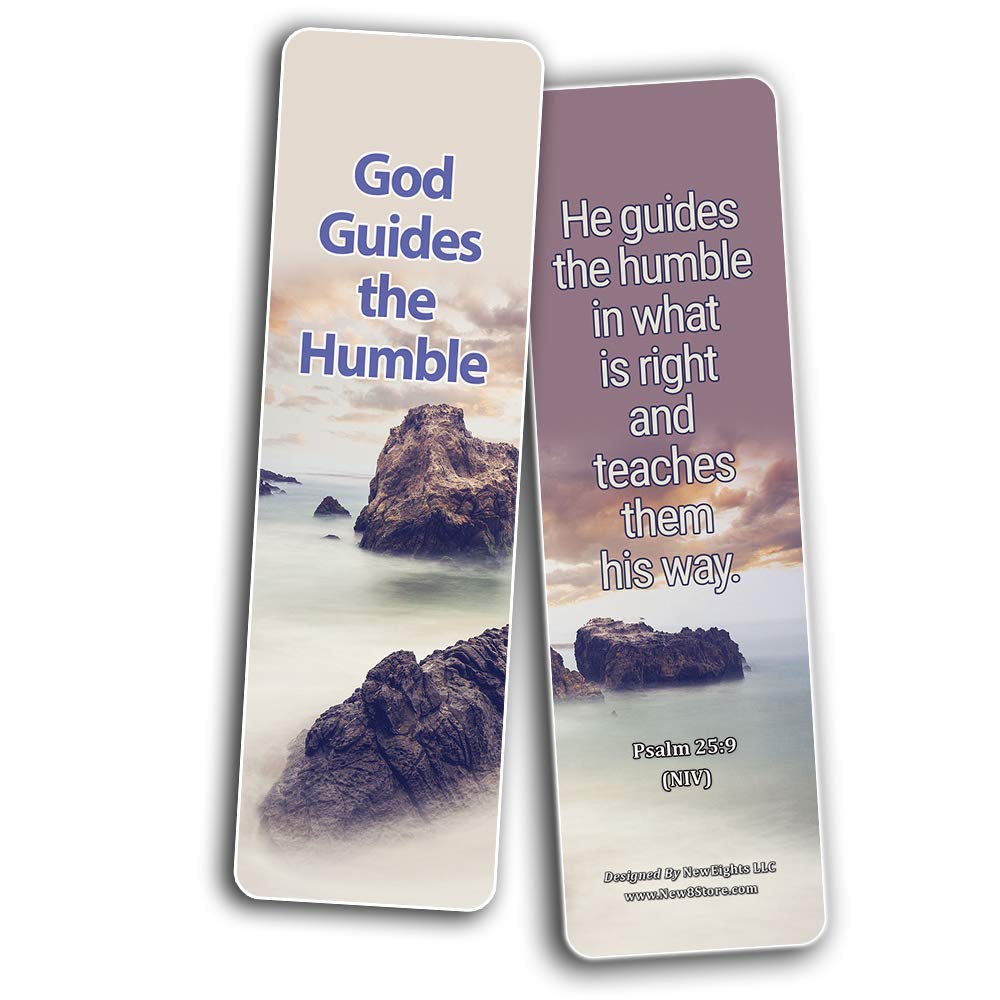 Bible Verses About Being Humble Bookmarks – New8Store