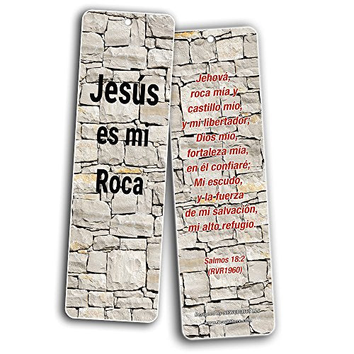 Spanish Favorite Bible Verses Bookmarks (60 Pack) - Bulk Collection & Gift with Inspirational, Motivational, Encouragement Messages