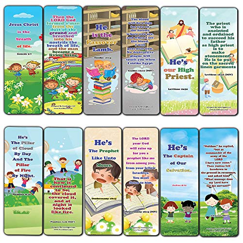 Jesus Throughout the Bible Bookmarks Series 1