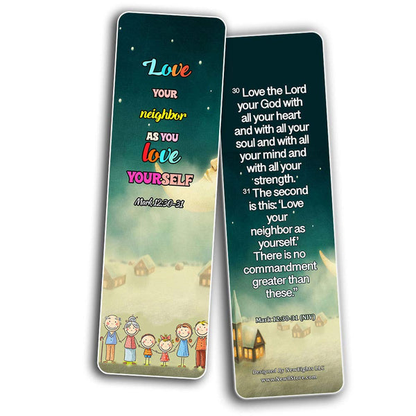 Thankful Bible Verses Bookmarks for Kids