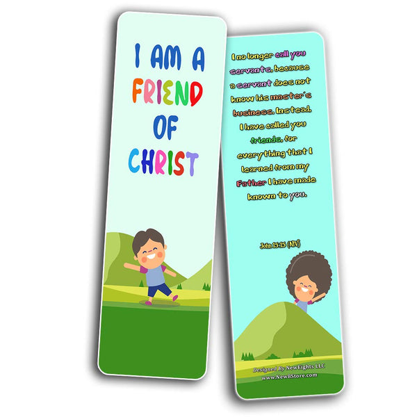 Christian Bookmarks for Kids - Identity in Christ