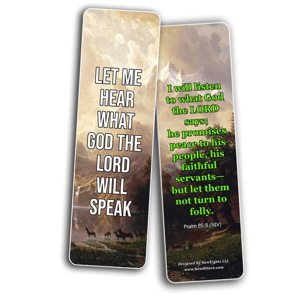 Hear The Voice of God Bookmarks