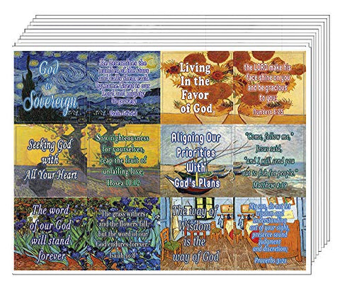 Wonderful Magnificent God Bible Scripture Stickers