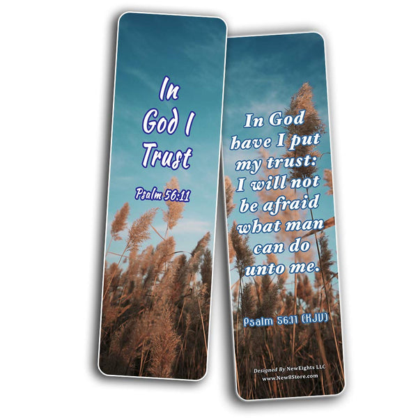 Bible Verses to Soothe Your Soul Bookmarks Cards
