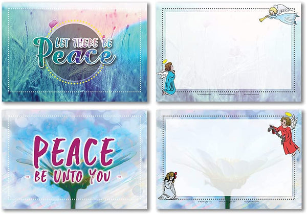 Peace Unto You Greeting Postcards (36-Pack)