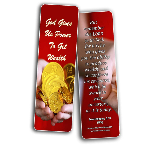 Christian Bookmarks for Biblical Financial Principles Series 2