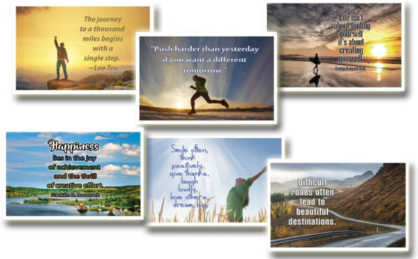 NewEights Inspirational Quotes Postcards (30 Pack)