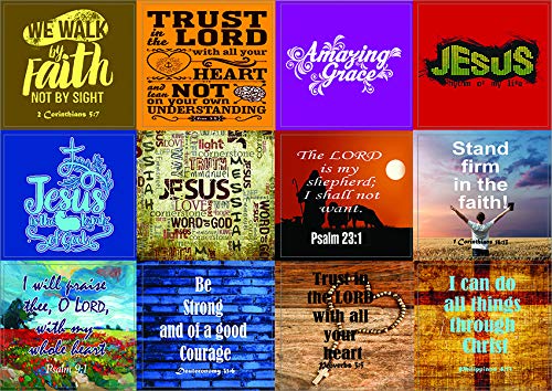 Jesus Stickers (20-sheets) - Great Giftaway Stickers for Ministries