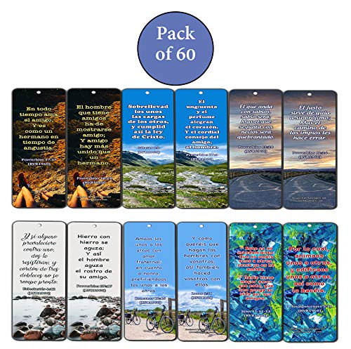 Spanish Scriptures Bookmarks - Friendship Bookmarks (RVR1960)