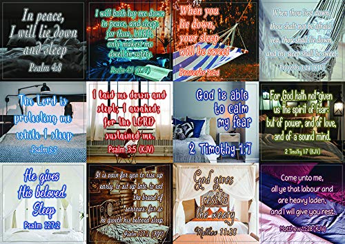 Bible Verses to Help You Sleep Stickers