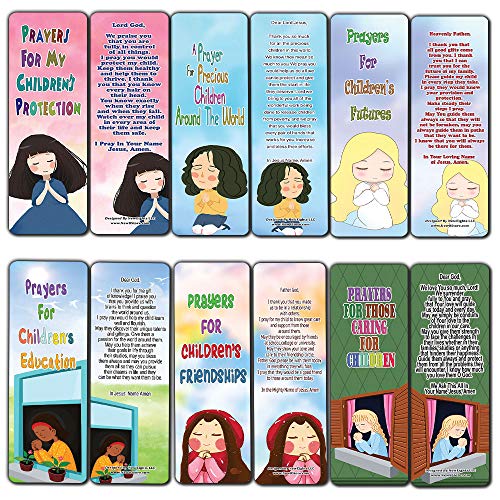 Encouraging Prayers During Difficult Time Bookmarks for Kids