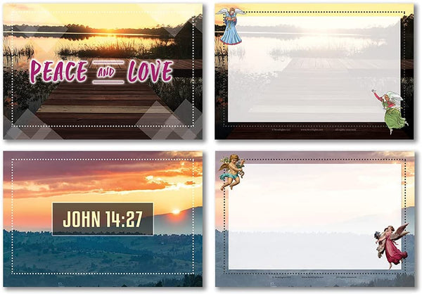 Peace Unto You Greeting Postcards (60-Pack)