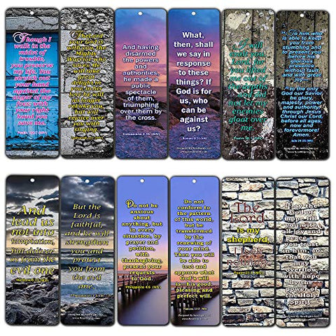 12 Powerful Scriptures for Your War Room - NIV (60-Pack)