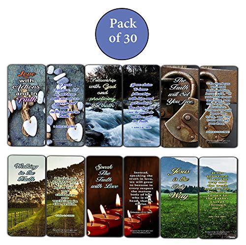 Bible Verses Bookmarks about Walking in the Truth