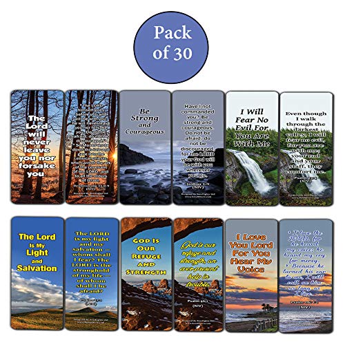 Bible Verses Bookmarks About Controlling Our Emotions for When Your Faith Is Feeble For Those Dealing With Disappointment (30-Pack) (Bible Verses to Comfort You (30-Pack))