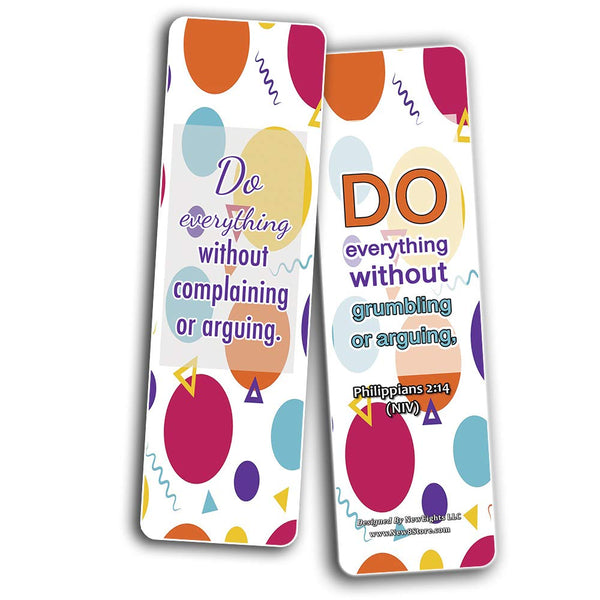 Devotional Bible Verses for Kids Bookmarks