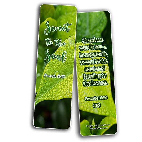 Inspirational Bible Verses about the Soul Bookmarks
