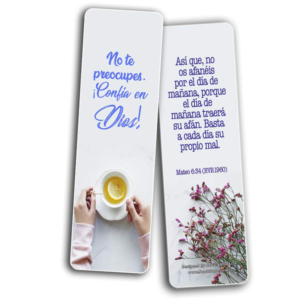 Spanish Devotional Bible Verses for Women Bookmarks