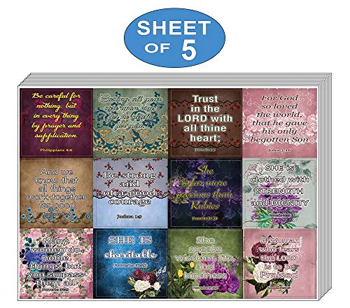 Vintage Religious Stickers for Women Series 1