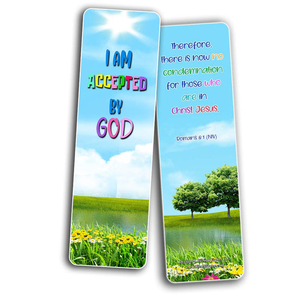 Christian Bookmarks for Kids - Identity in Christ
