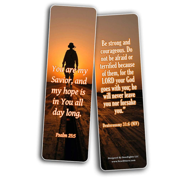 Bookmarks for Christian Military Bookmarks