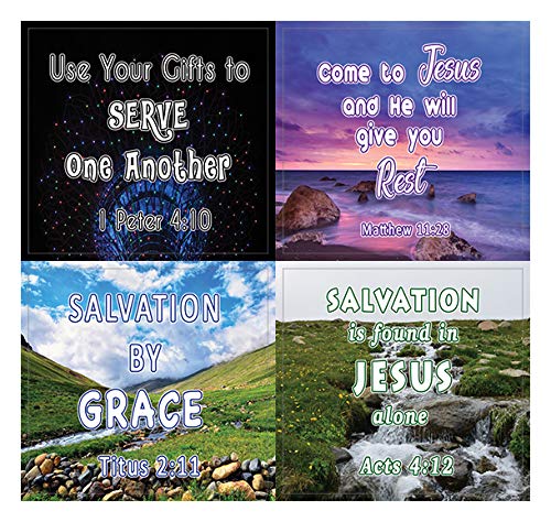 Encouraging Religious Stickers - Love and Grace of Gods